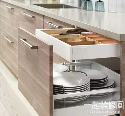 橱柜内部设计结构与设计效果图欣赏 橱柜内部设计结构与设计效果图欣赏